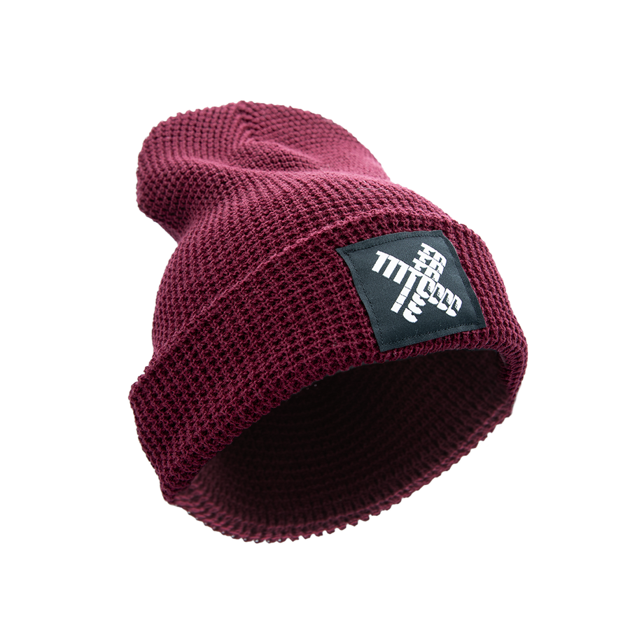 T1C - X SQUARE PATCH - WAFFLE KNIT WITH CUFF