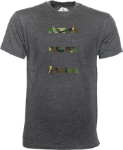 T1C - Woodland 3 Bar - T-SHIRT