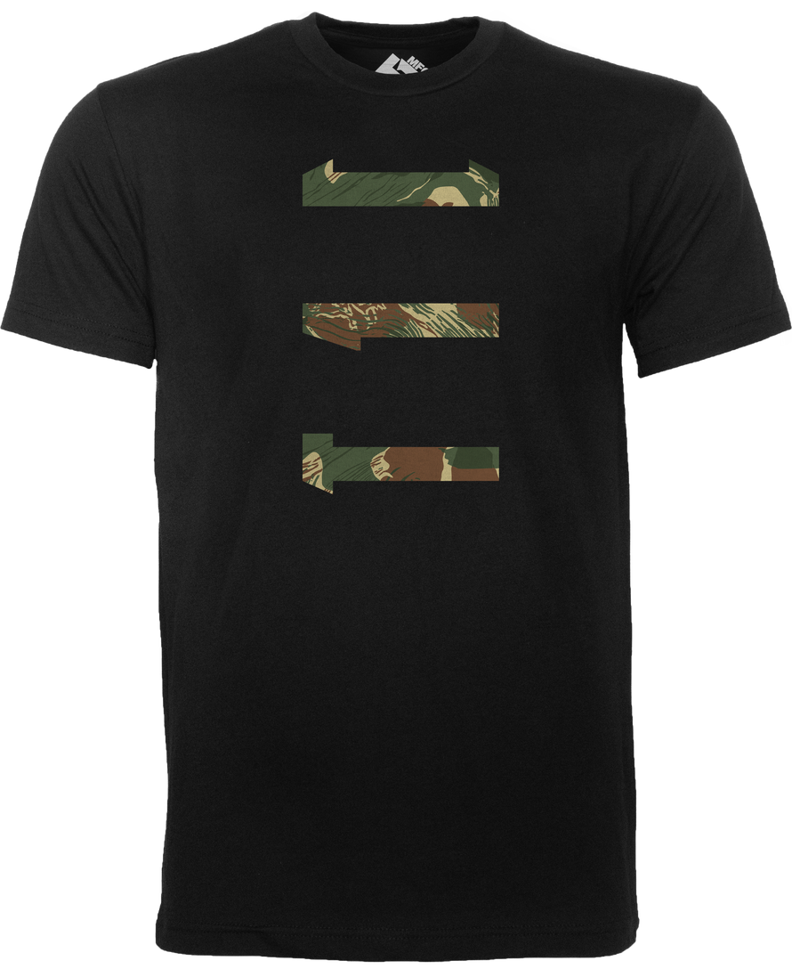 T1C - Brushstroke 3Bar - T-SHIRT