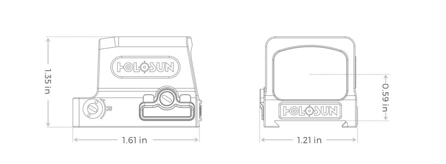 Holosun HE509T-RD X2