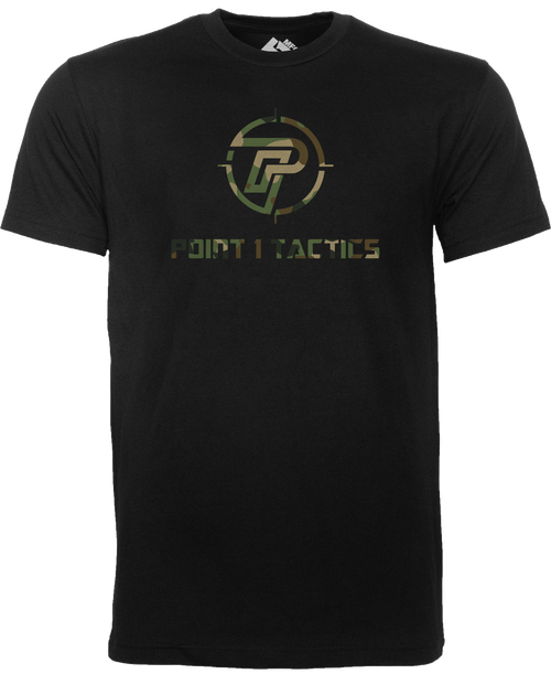 Point 1 Tactics Signature Woodland T-shirt