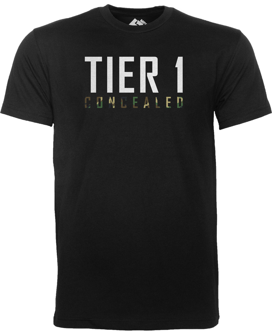 T1C - TIER 1 CAMCEALED- T-SHIRT