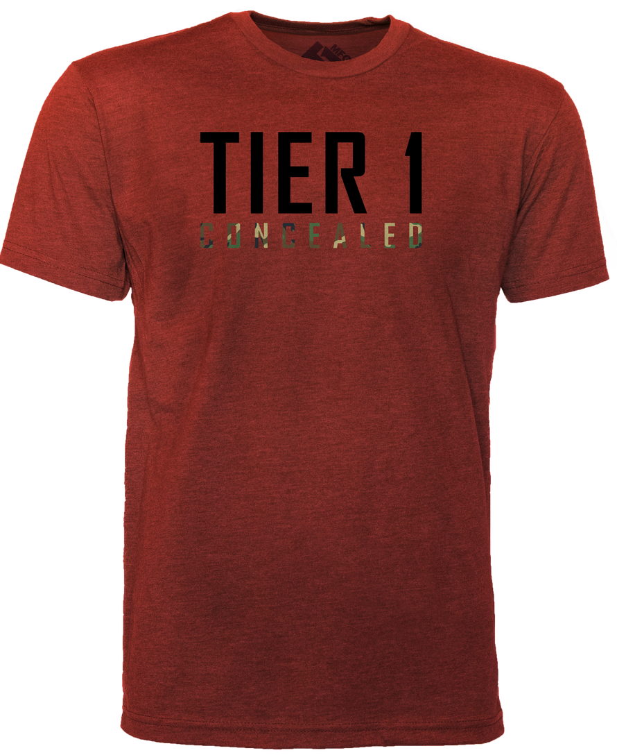 T1C - TIER 1 CAMCEALED- T-SHIRT
