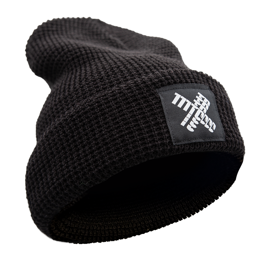 T1C - X SQUARE PATCH - WAFFLE KNIT WITH CUFF