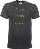 T1C - Brushstroke 3Bar - T-SHIRT