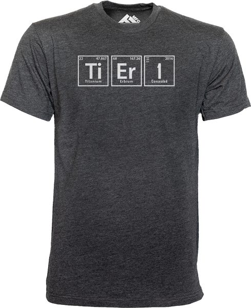 T1C - PERIODIC - T-SHIRT | Tier 1 Concealed