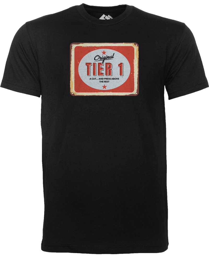T1C - TIN VINTAGE ORIGINAL TIER1 - T-SHIRT